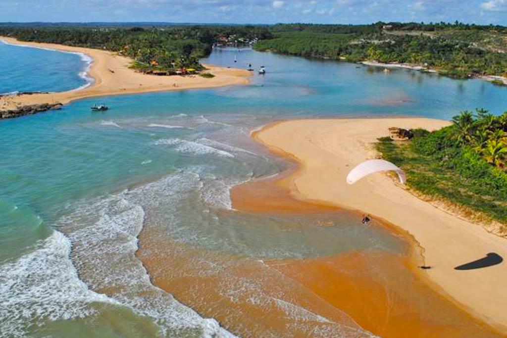 Praias de Caraíva e Arraial d'Ajuda