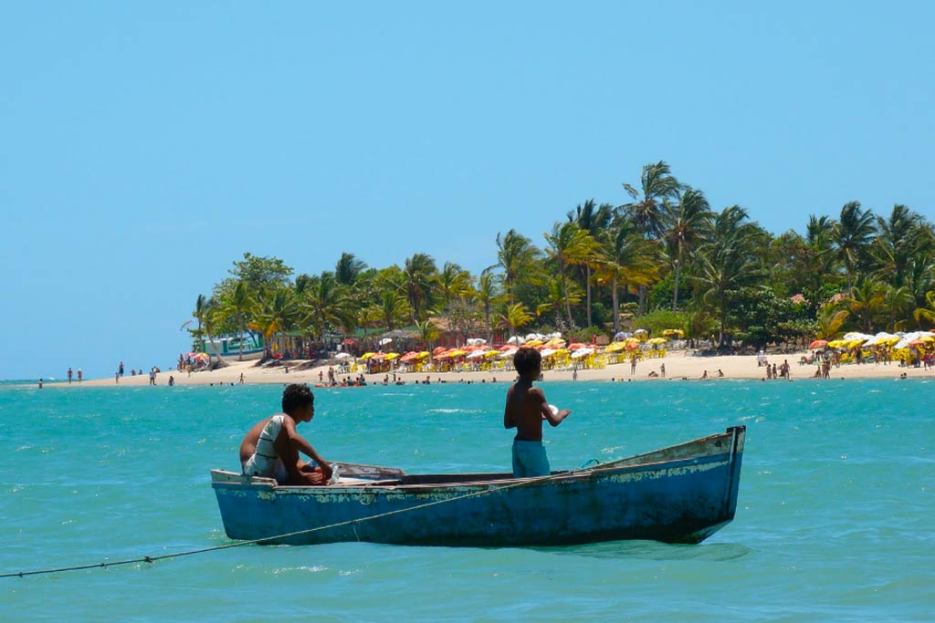 Praias de Coroa Vermelha e Arraial d'Ajuda